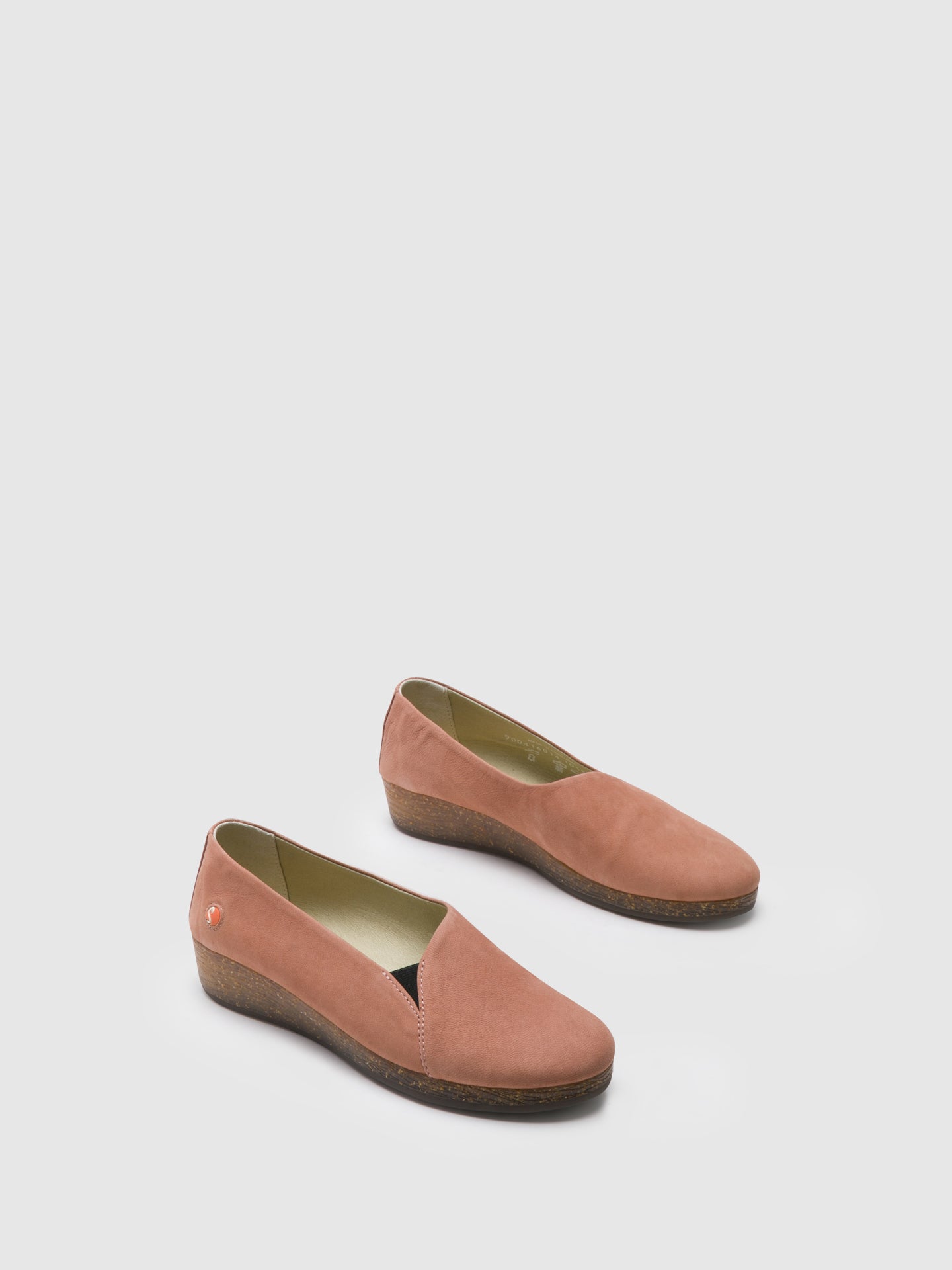 Softinos Pink Wedge Shoes